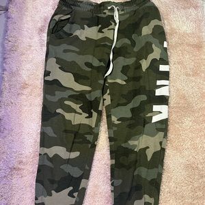 VS PINK Camo Sweatpants